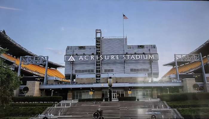 First look at Steelers new Acrisure Stadium.